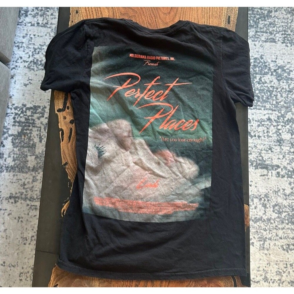 LORDE Melodrama Tour 2018 Perfect Places Graphic Tee Shirt Small